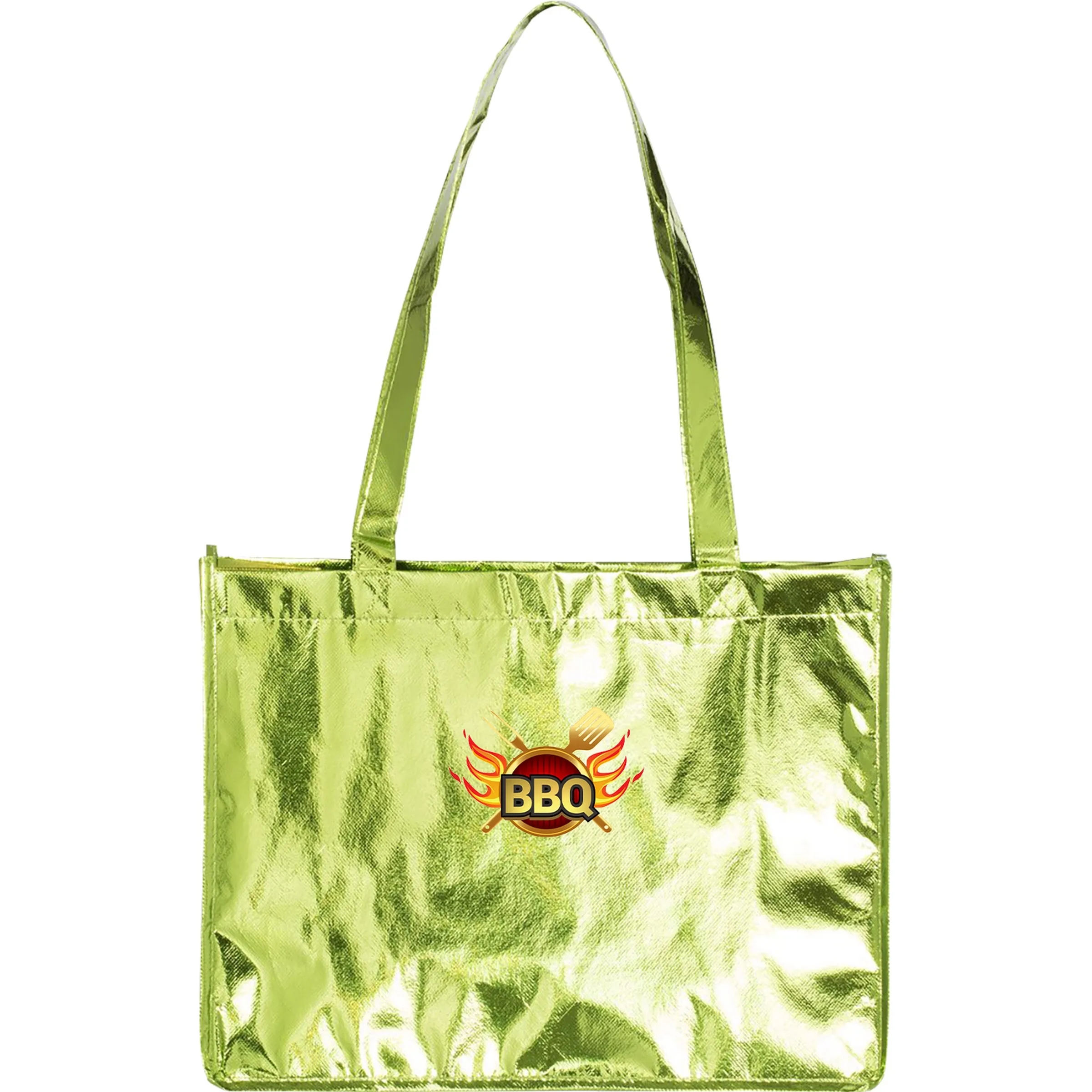 Full Color Mother's Day Metallic Large Tote 4