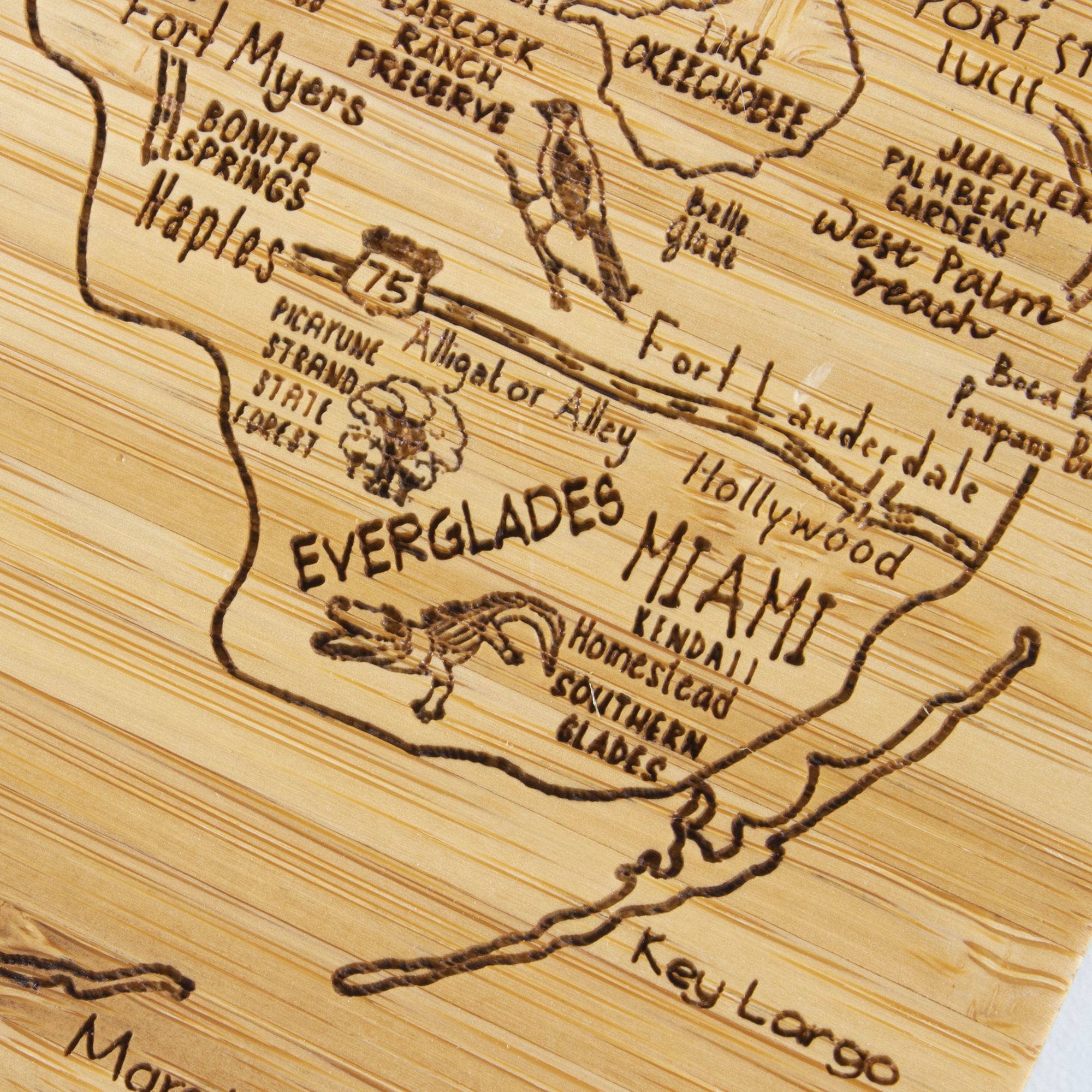 Florida Puzzle Coaster Set 6