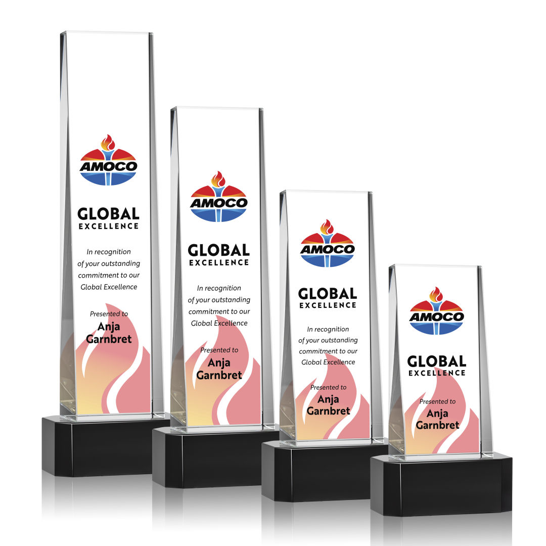 Milnerton VividPrint™ Award on Base - Black 8