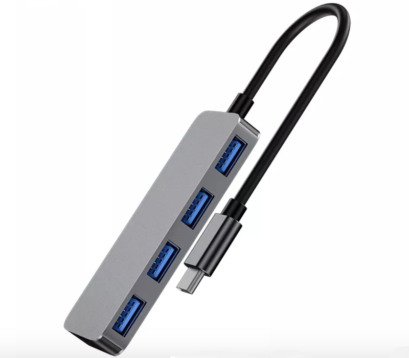 4-Port Type-C USB Hub 4