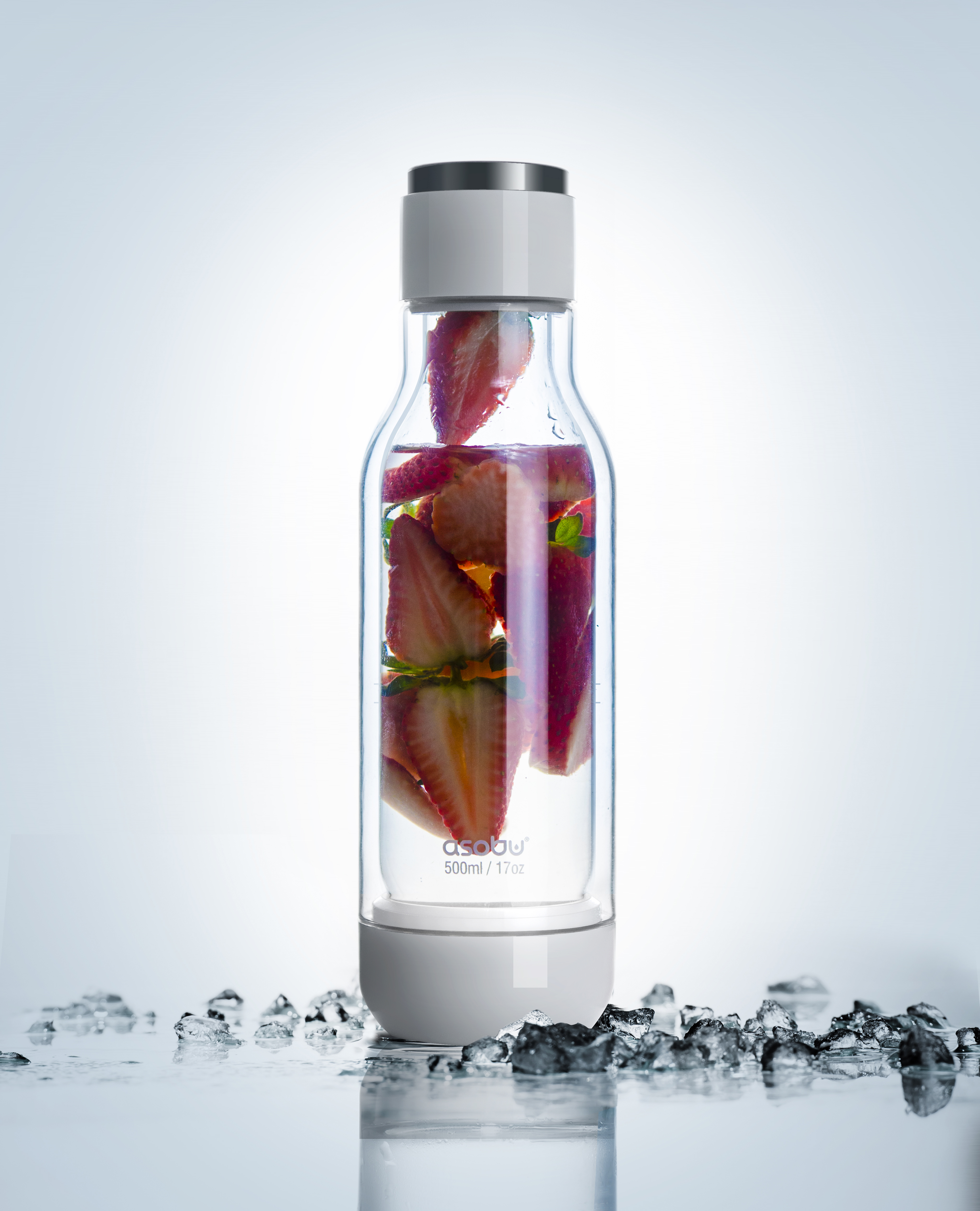 17 oz Asobu Inner Peace Glass Water Bottle 24