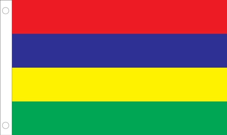 Mauritus Flag - 2' x 3' - Nylon 2