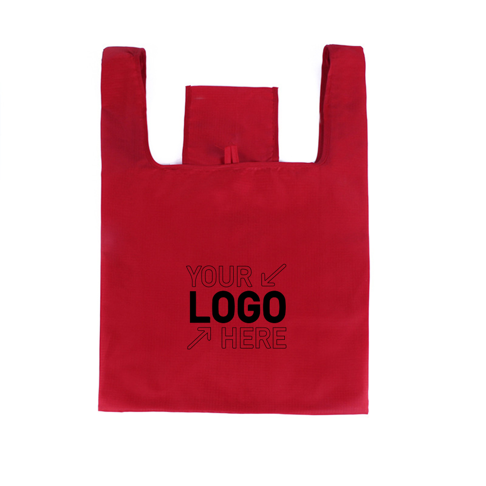 Portable Oxford folding tote shopping bag