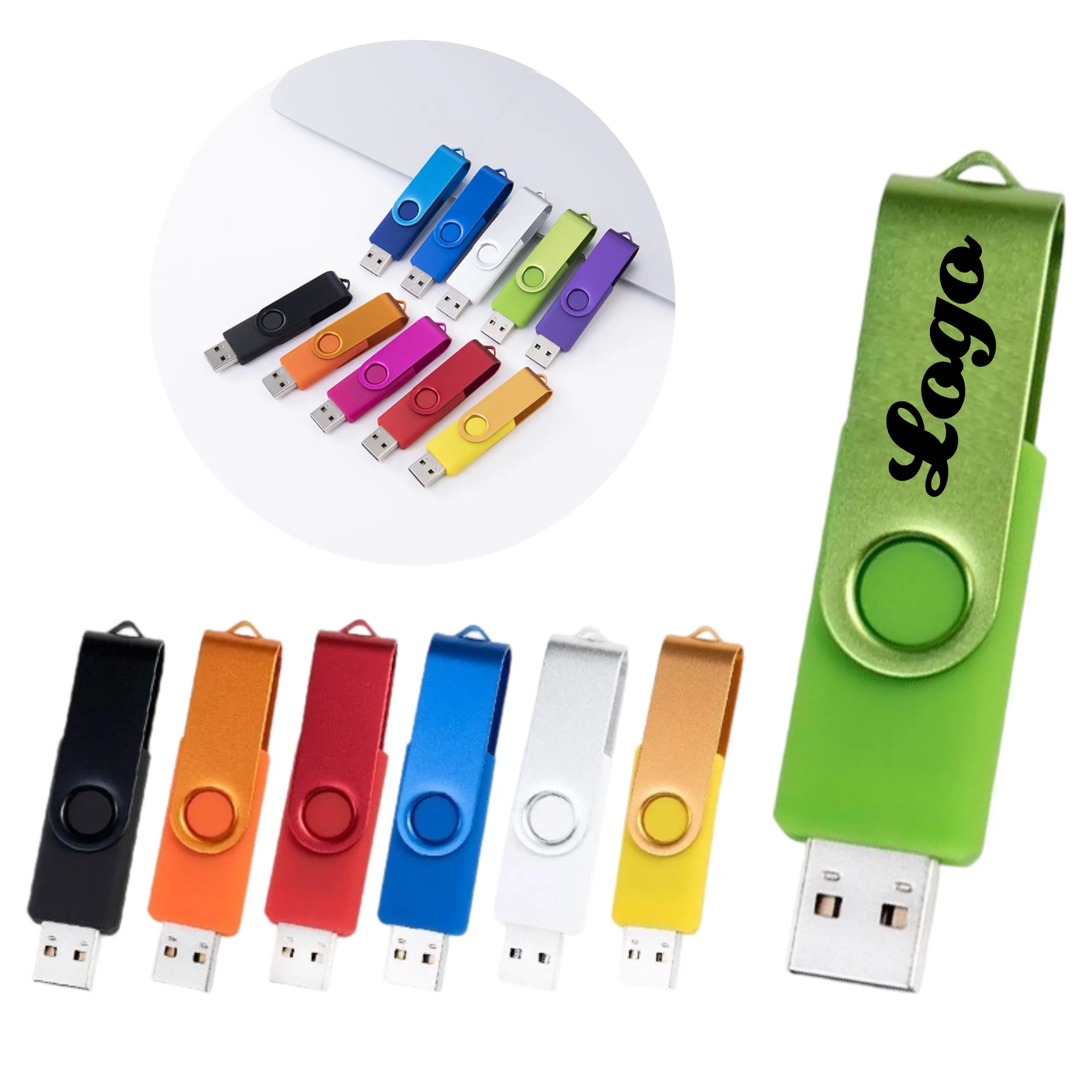 64GB USB Flash Drive Silk - Screen Business