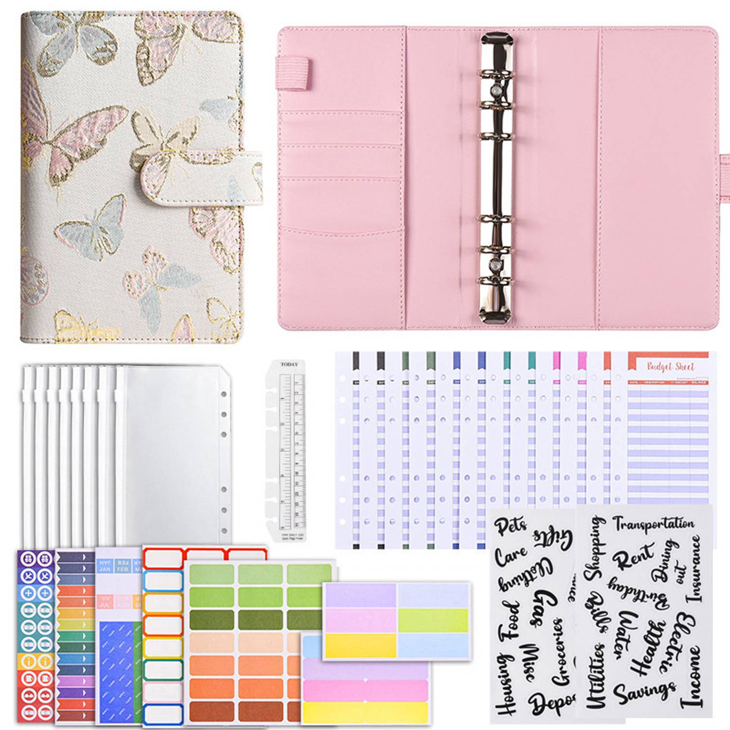A6 Refillable Binder Notebook Set 3