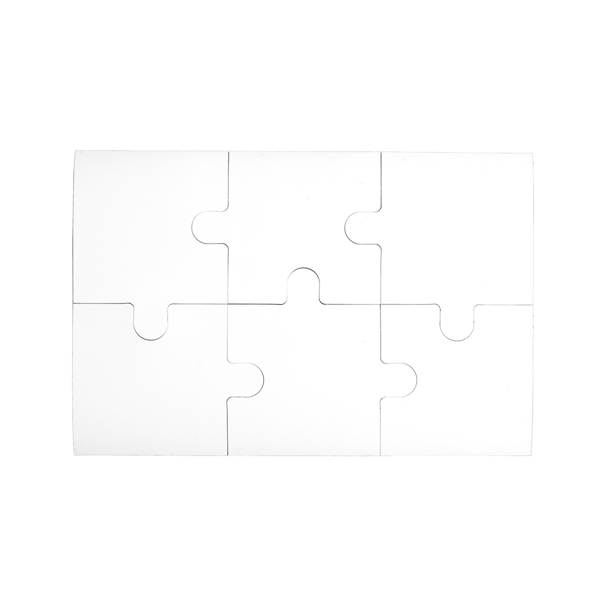 "Peyton" 6 Piece Magnetic Puzzle 2