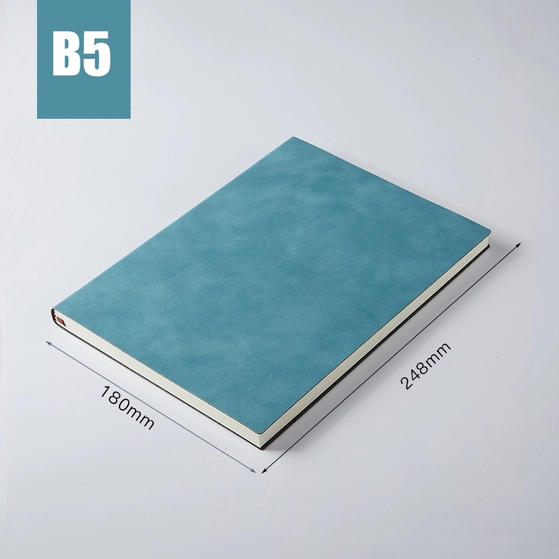 PU Leather A6/A5/B5 Business Travel Journal Diary Notebook 6
