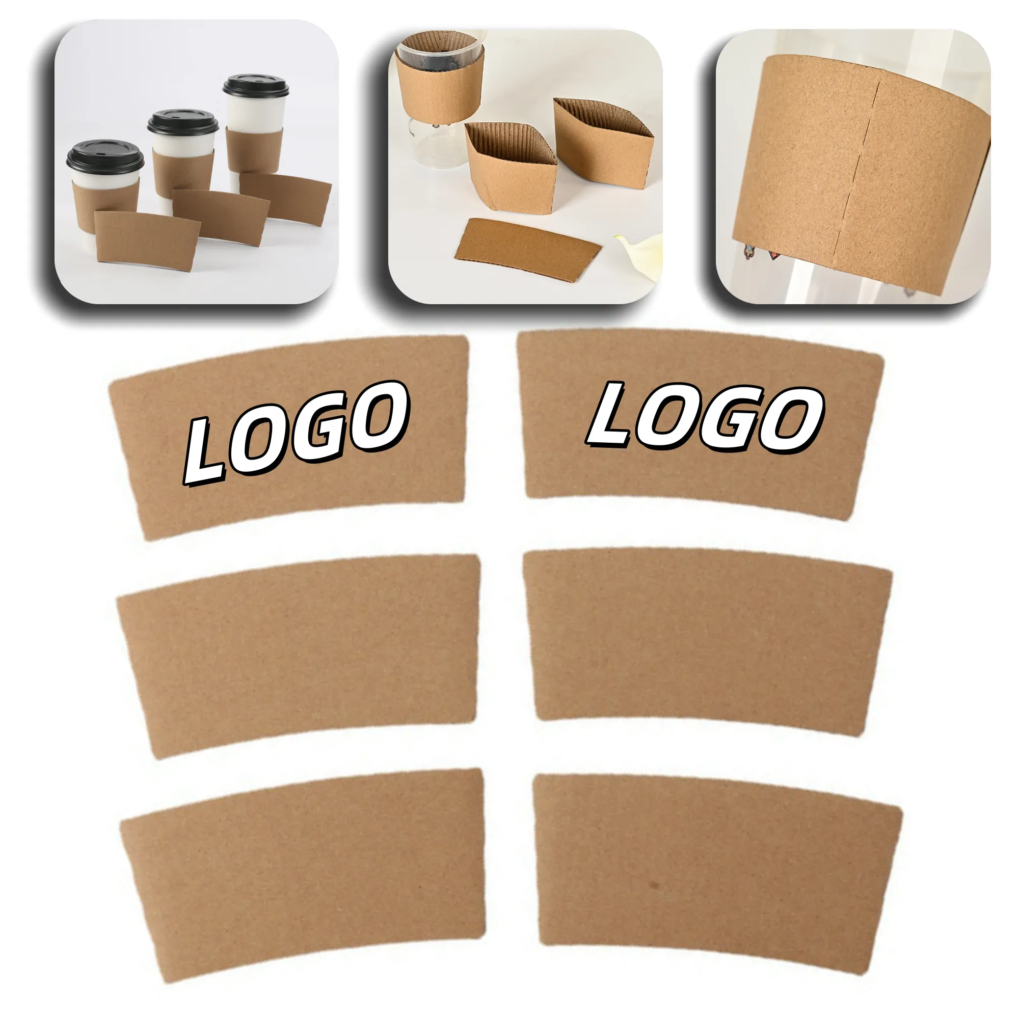 Eco-Friendly Disposable Cup Sleeve 2