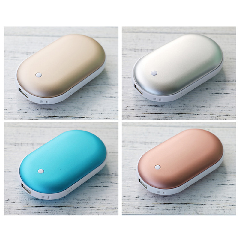 2 in 1 Portable USB Electric Handwarmer 5000mAh Powerbank 22