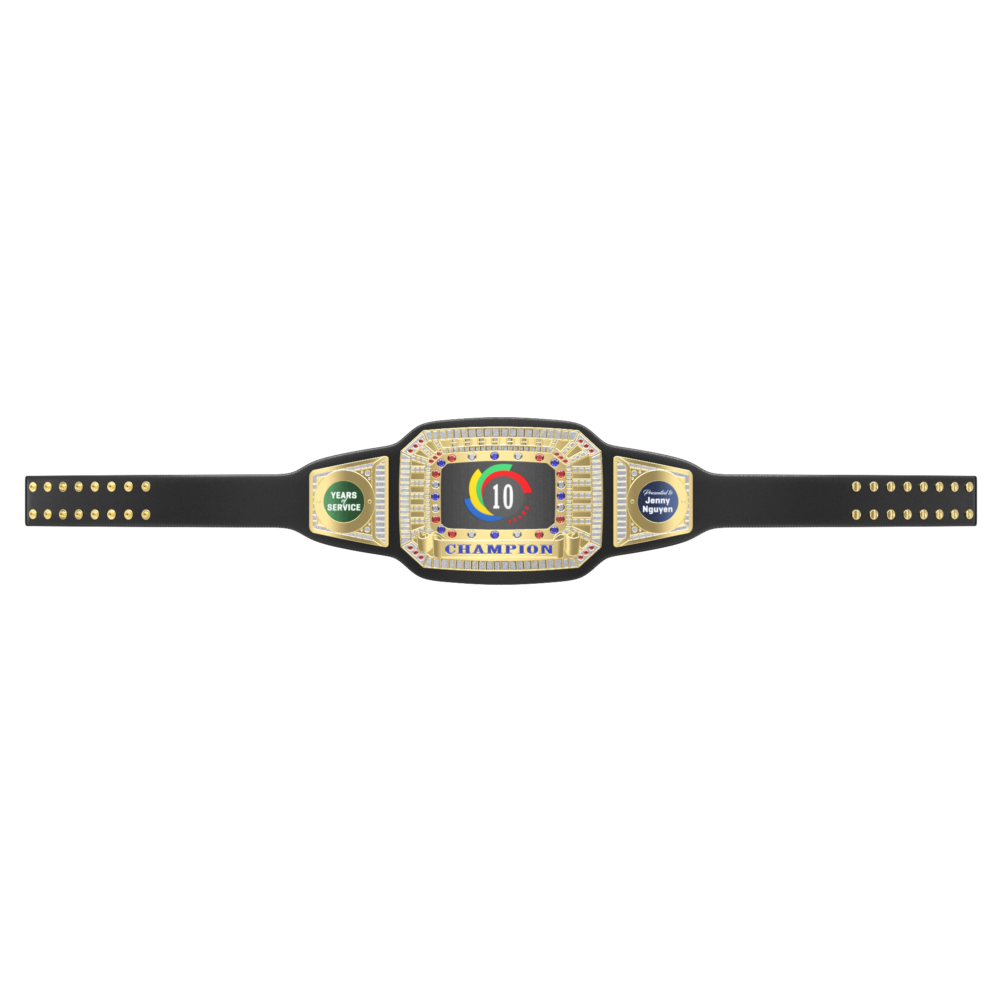 Express Vibraprint® Championship Award Belt 3