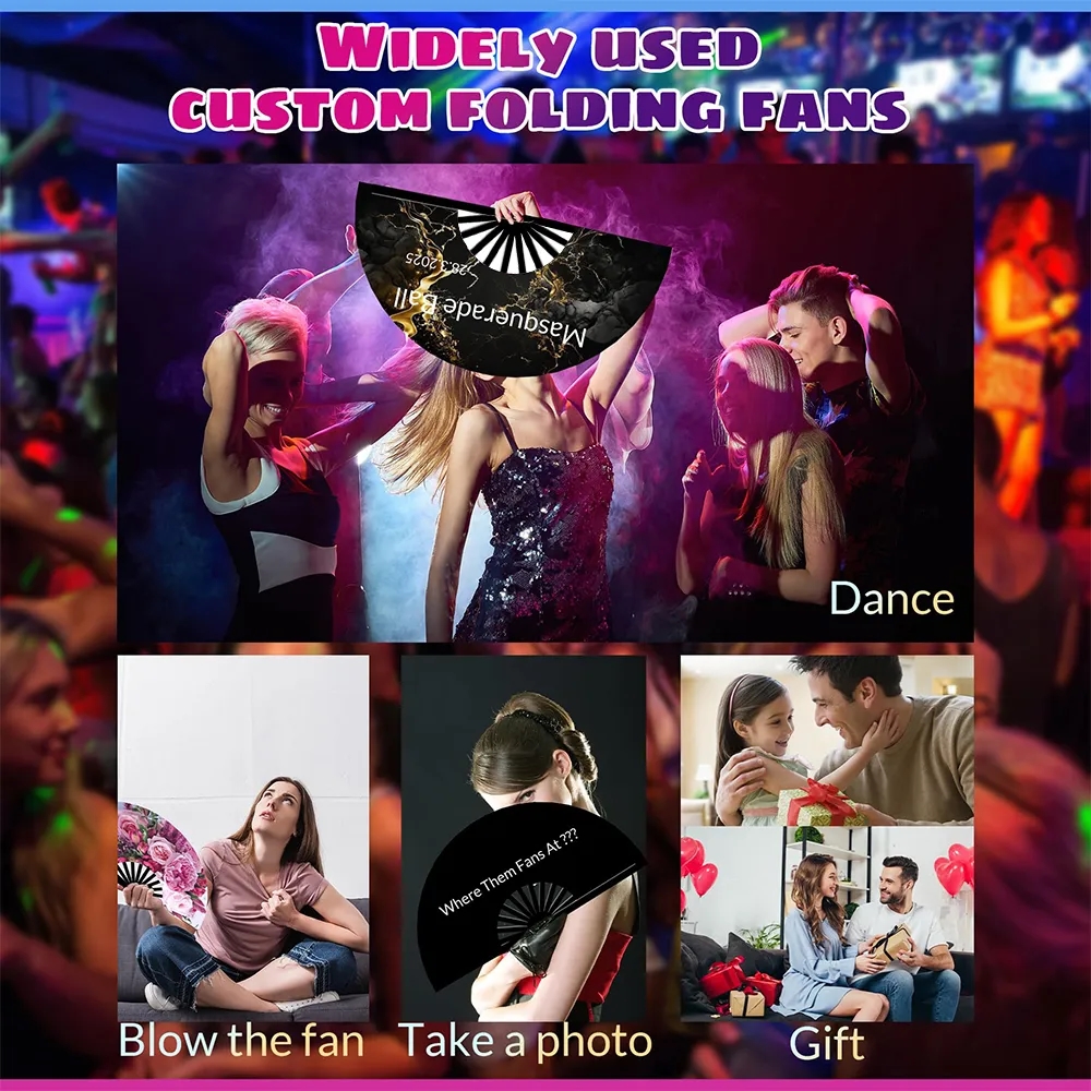 Personalized Fan for Line Dancing Custom Boots on The Ground 8