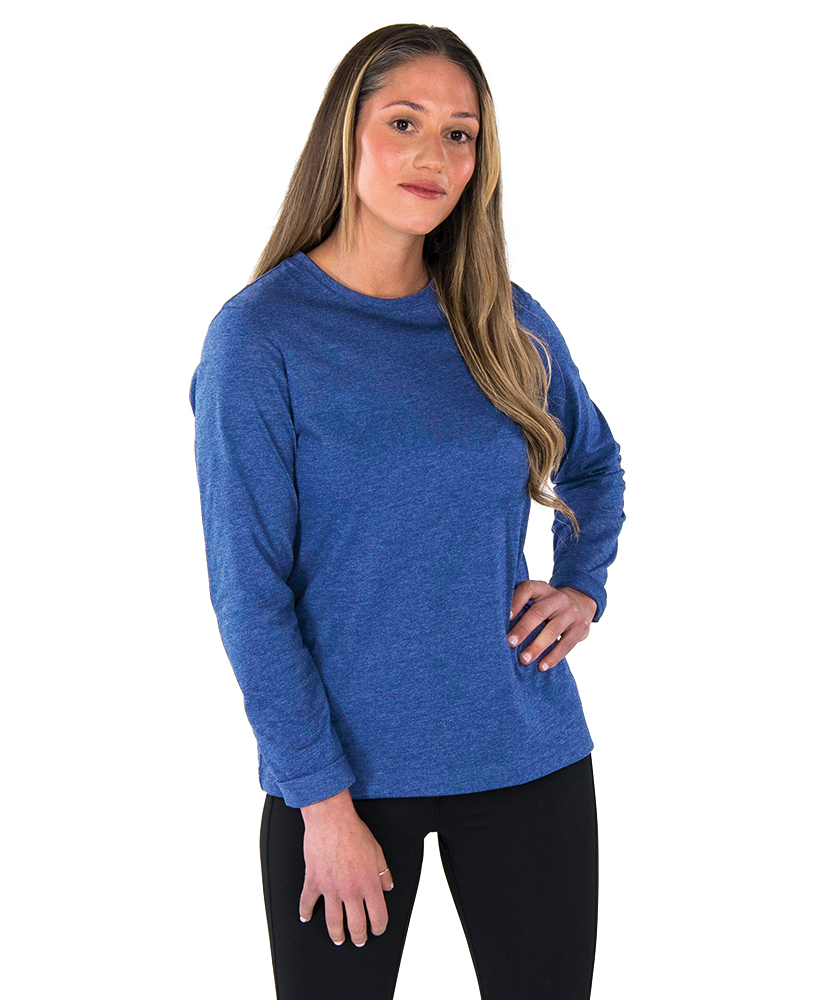 Women's Comfort-Core Long-Sleeve Crew 56