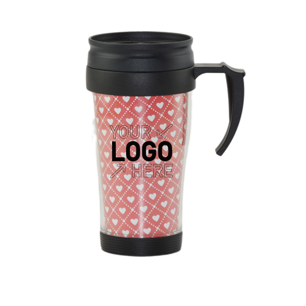 Double layer plastic car cup 2