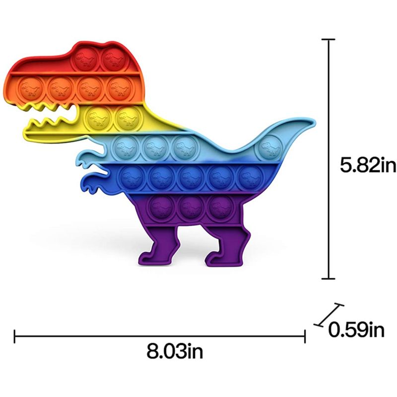 Dinosaur Silicone Stress Reliever Sensory Fidget Toy 7