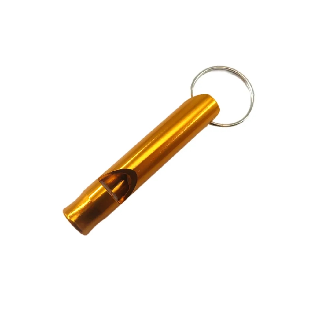 Metal Whistle Keychain Rings 3