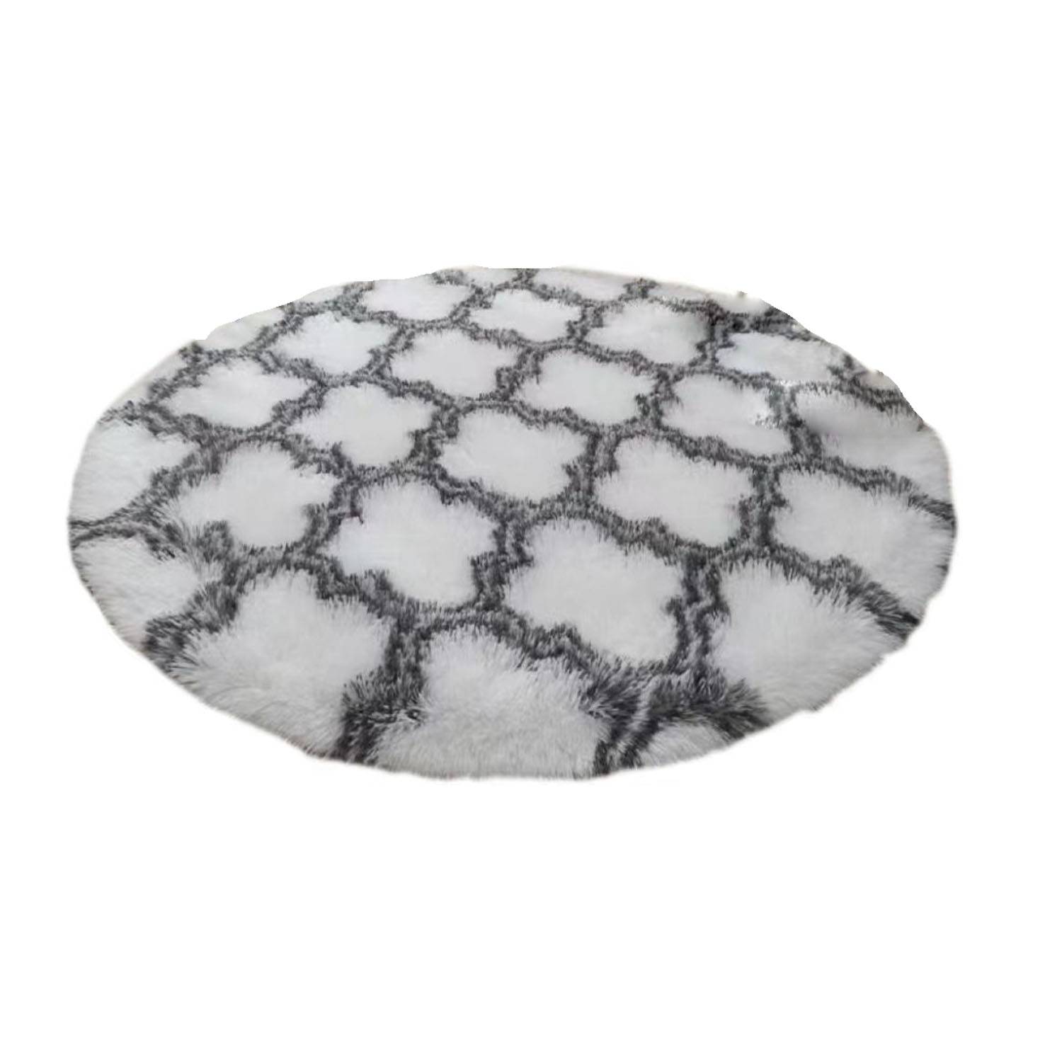 Home plush round carpet 3