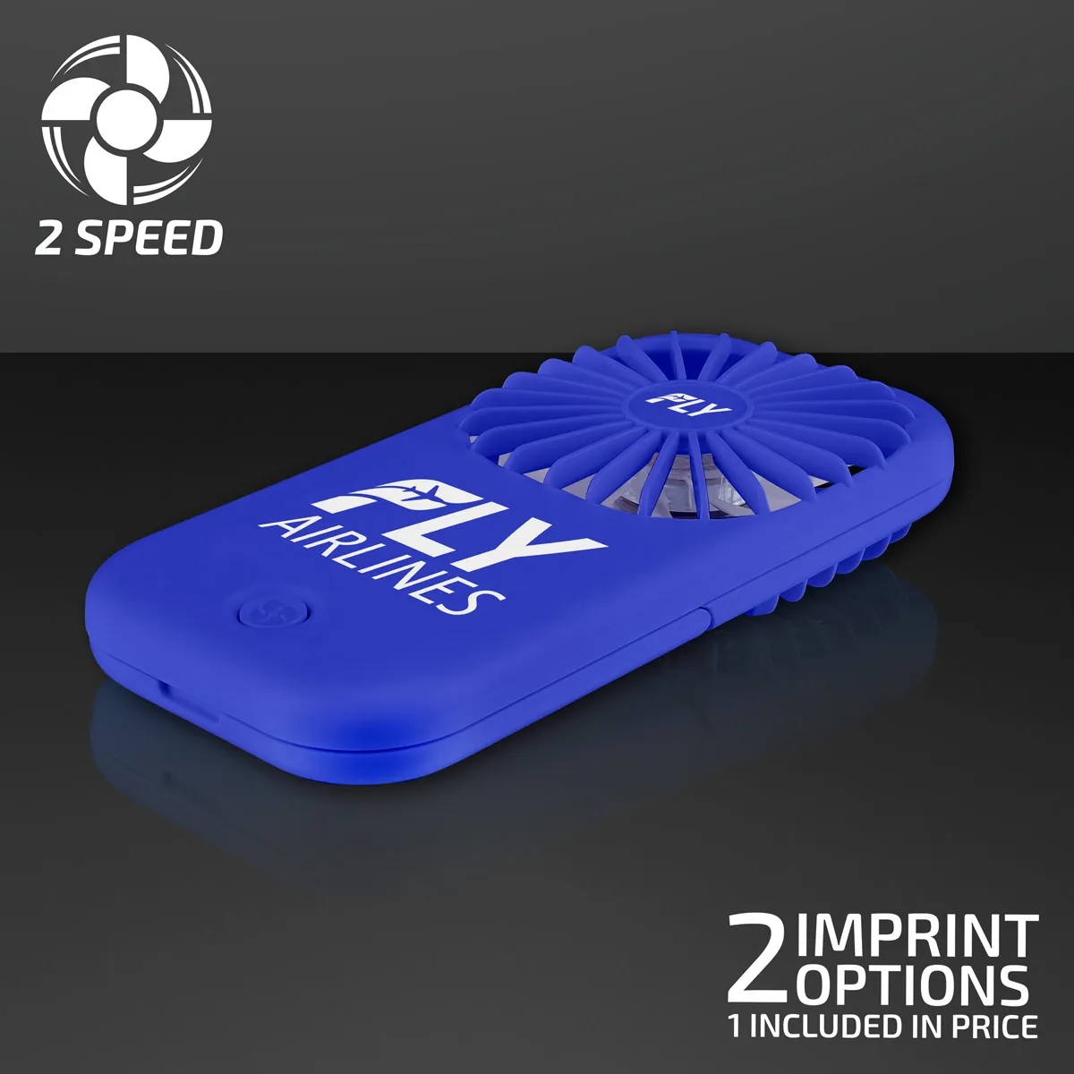 Blue Fan with Kickstand 3