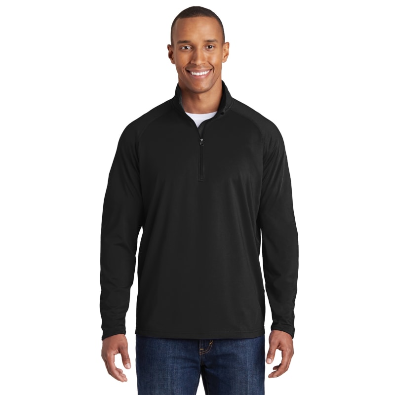 Sport-Tek Tall Sport-Wick Stretch 1/4-Zip Pullover. 10