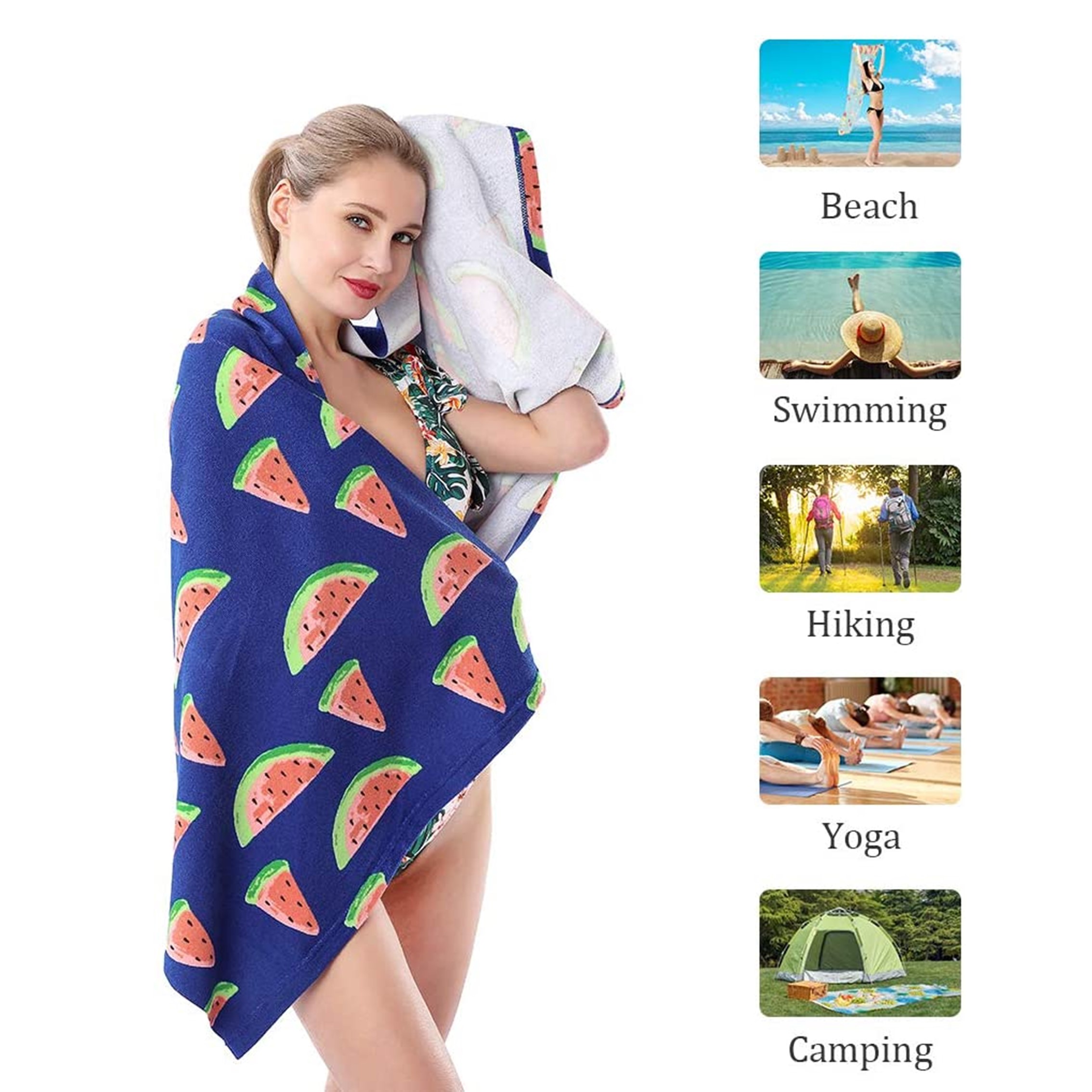 Cool Pool Towels Beach Accessories Super Absorbent Towel 4