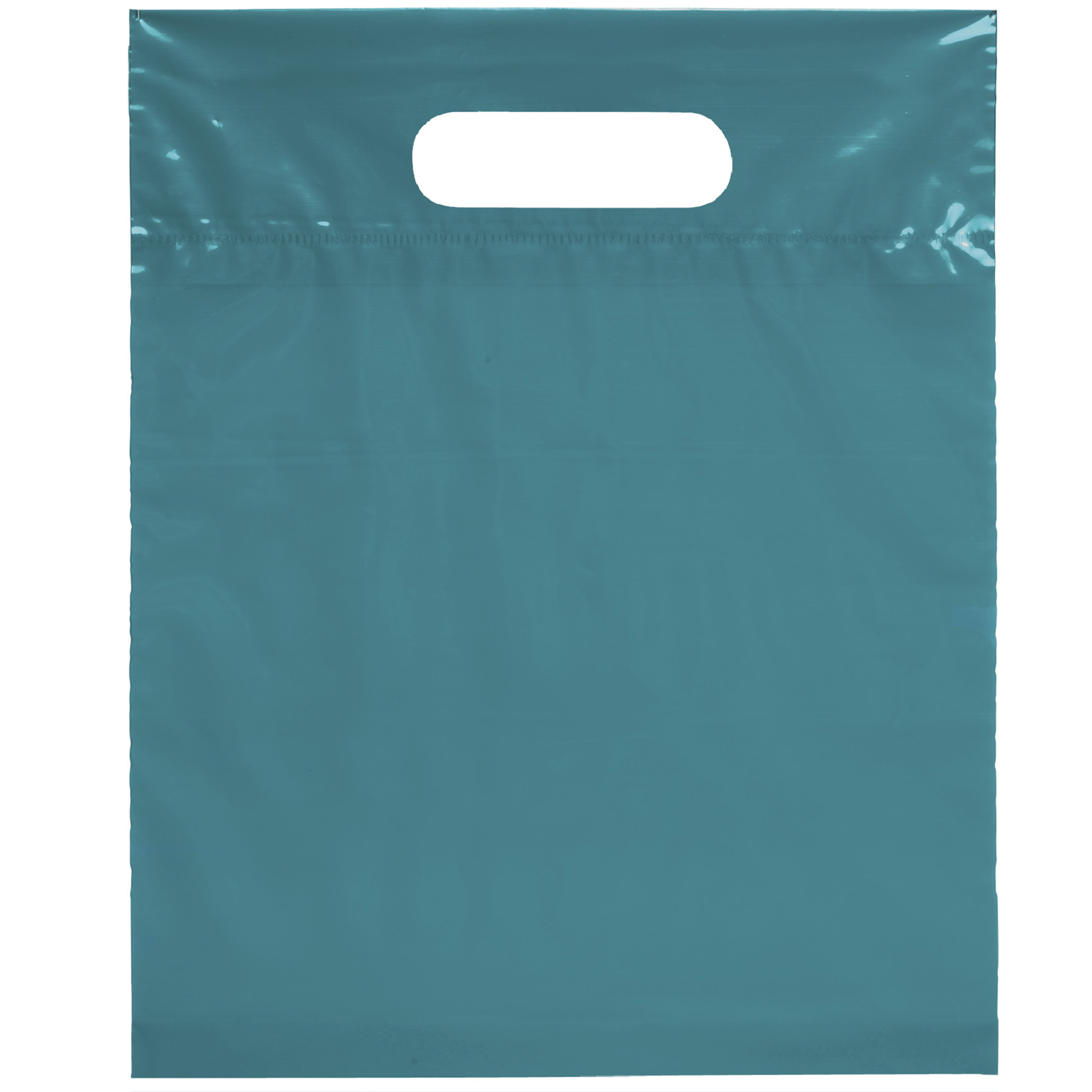 Die Cut Handle Bag - 9 1/2W x 12H - Flexo Ink Print 11
