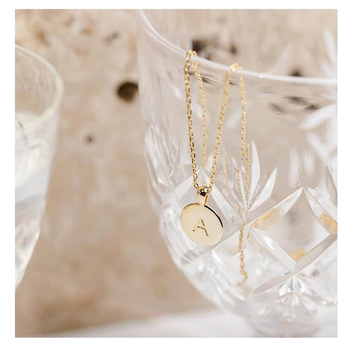 Letter Pendant Necklace 5