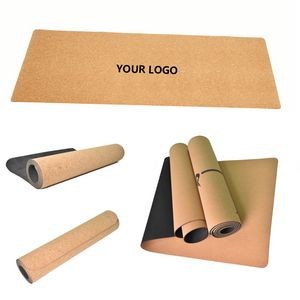 Cork Tpe Yoga Mat 2