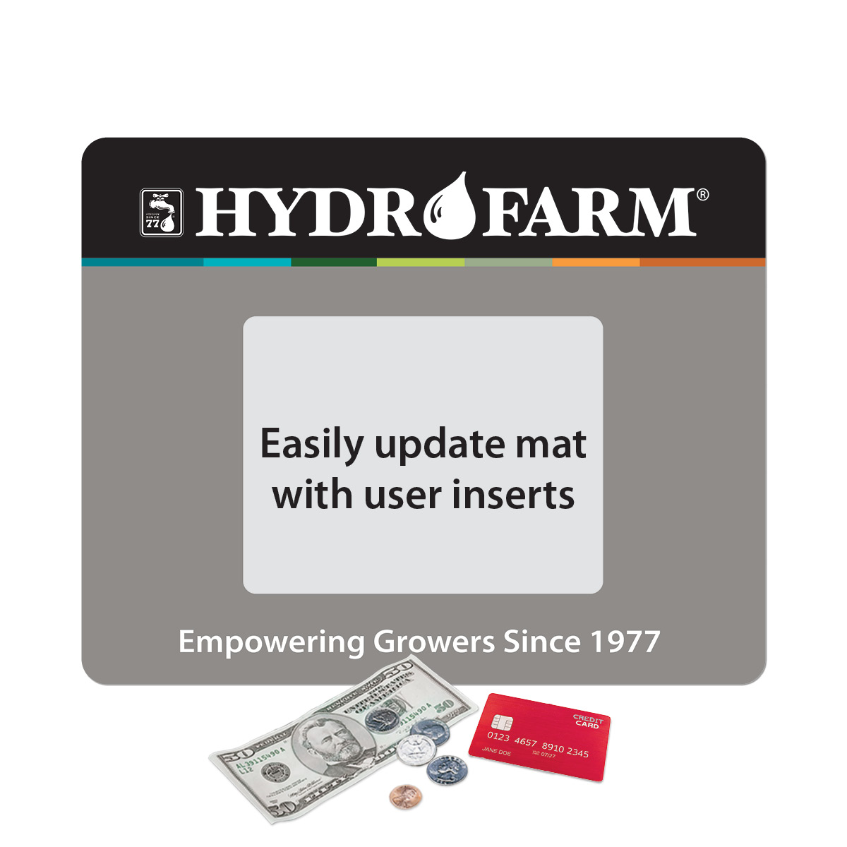 Frame-It Flex DuraTec Window Counter Mat-9"x11"x1/16"