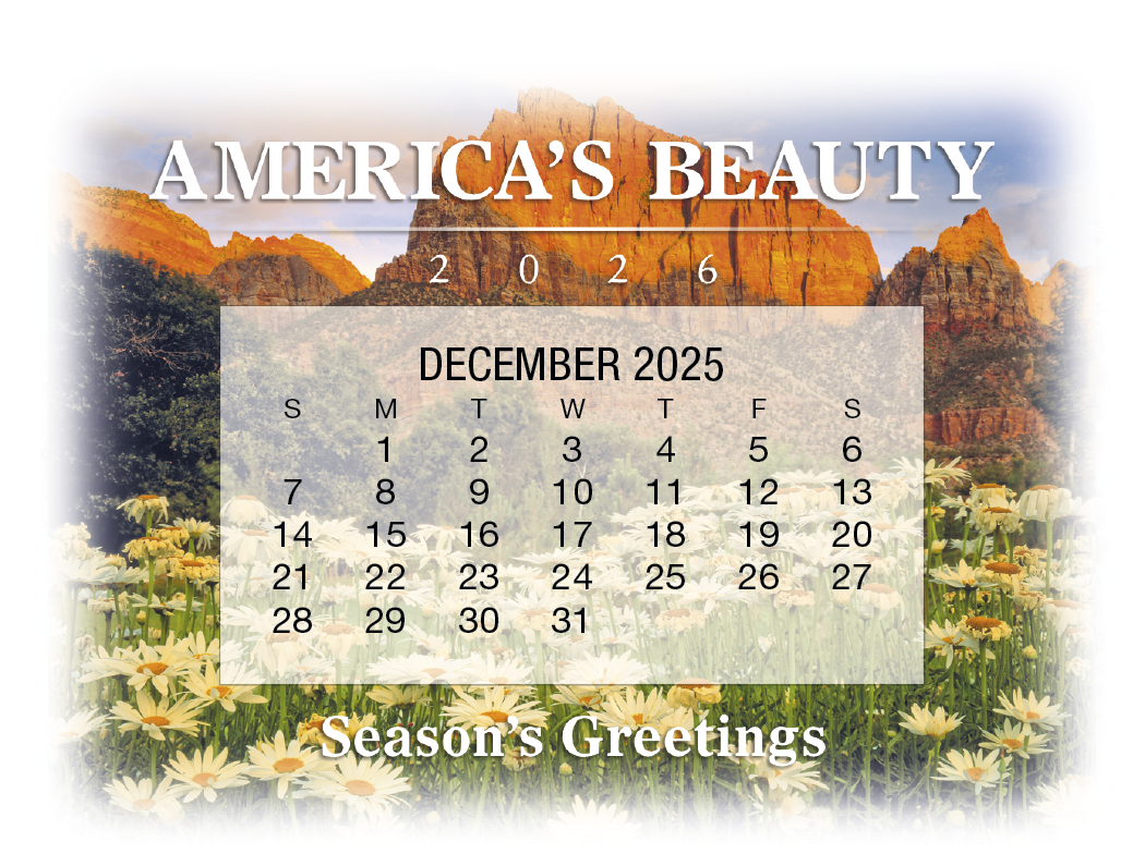 Triumph® Calendars America's Beauty Desk Calendar 26