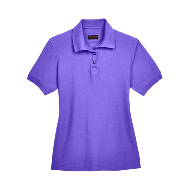 UltraClub Ladies Whisper Piqu Polo 2