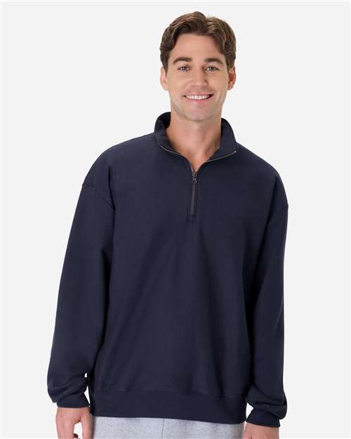 Unisex Beefy® Sweats Premium Heavyweight Quarter-Zip Sweatshirt - OG900 15