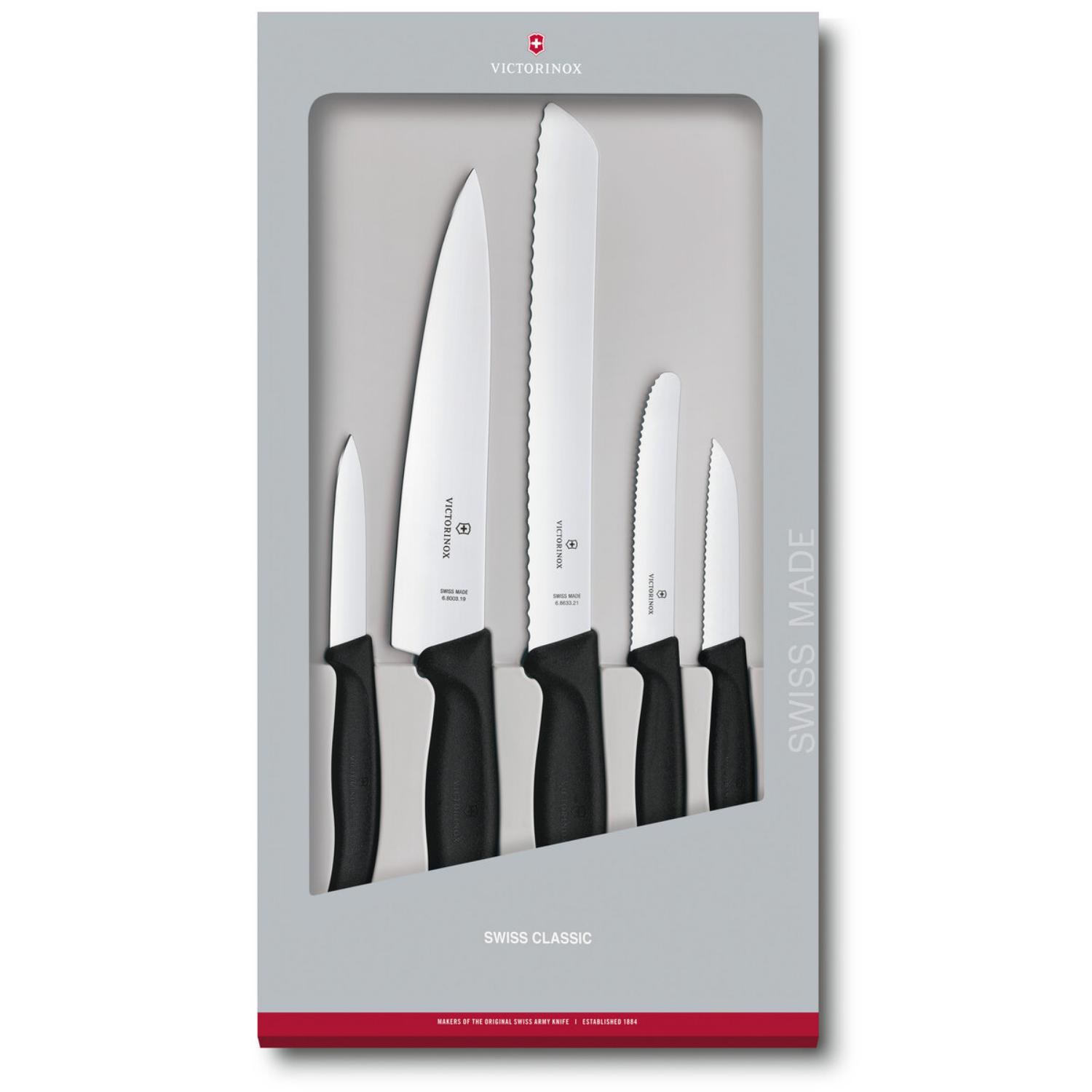 Victorinox® - Swiss Army German Made 5-Piece Kitchen Knife Set 2