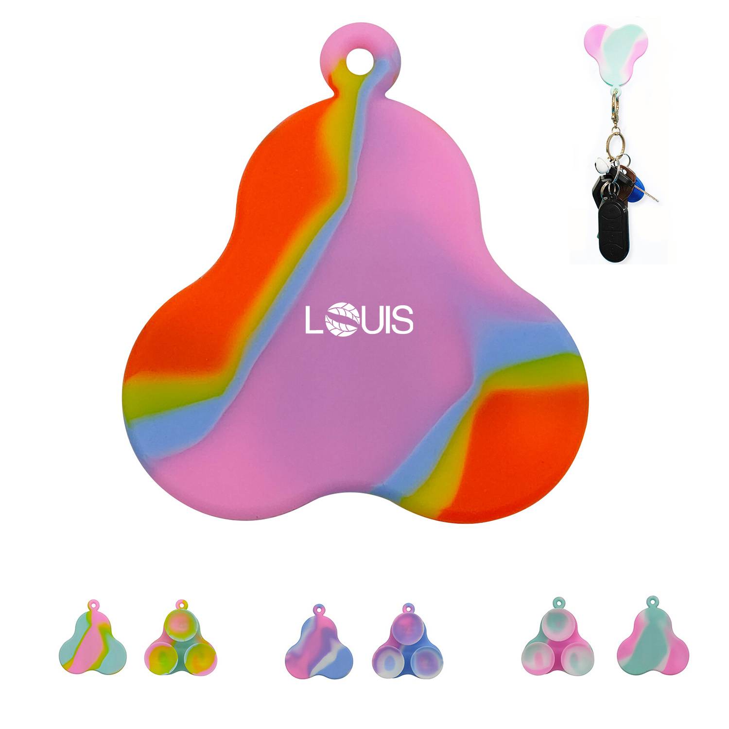 Silicone Keychains 5
