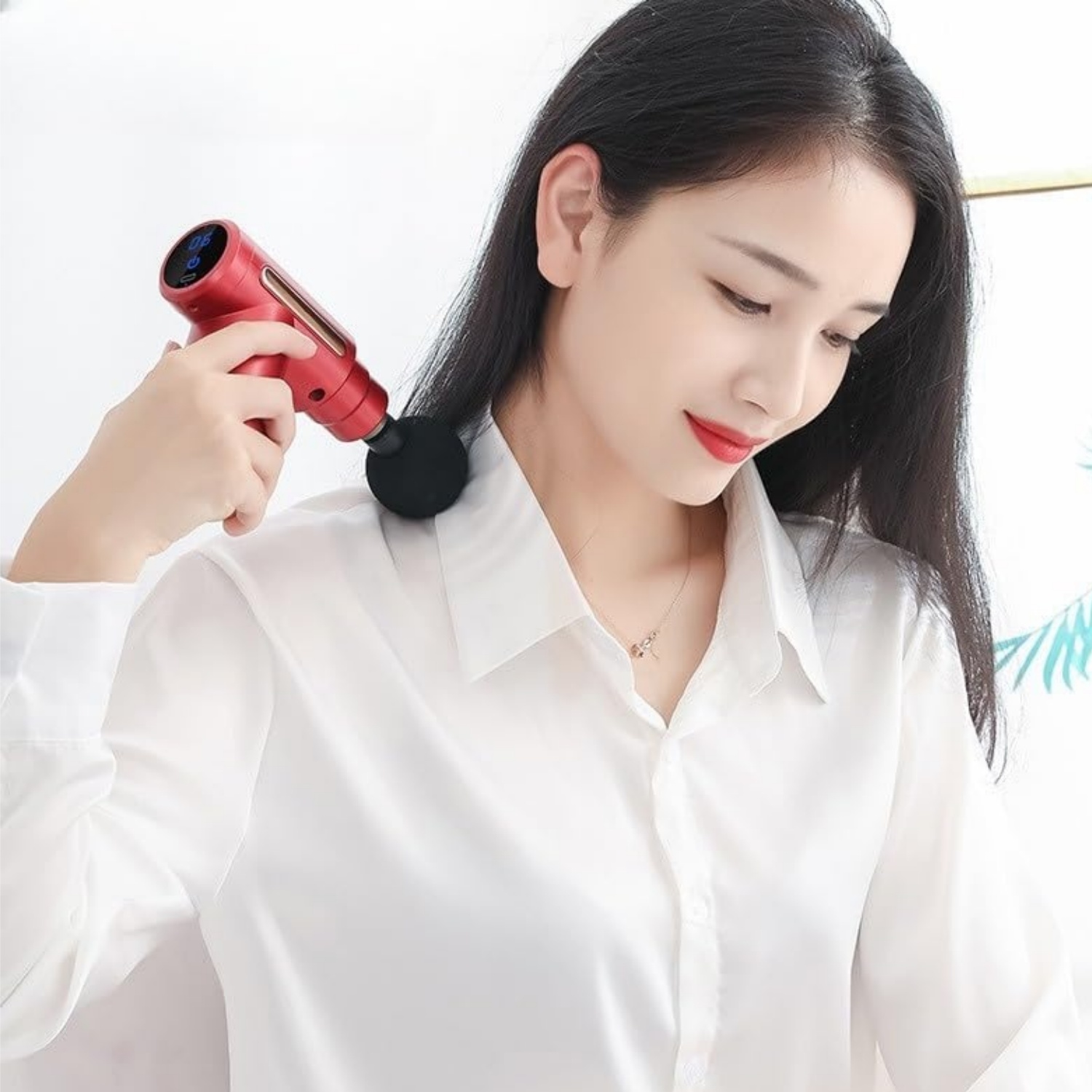 Percussion Massage Gun with 4 Attachments 5