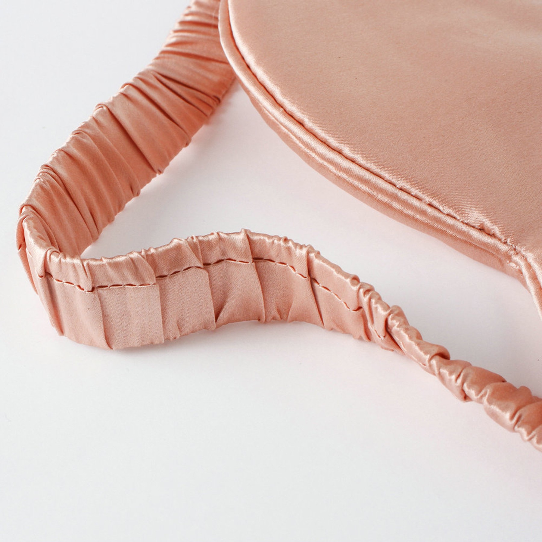 Portable Silk Solid Color Eye Mask 3