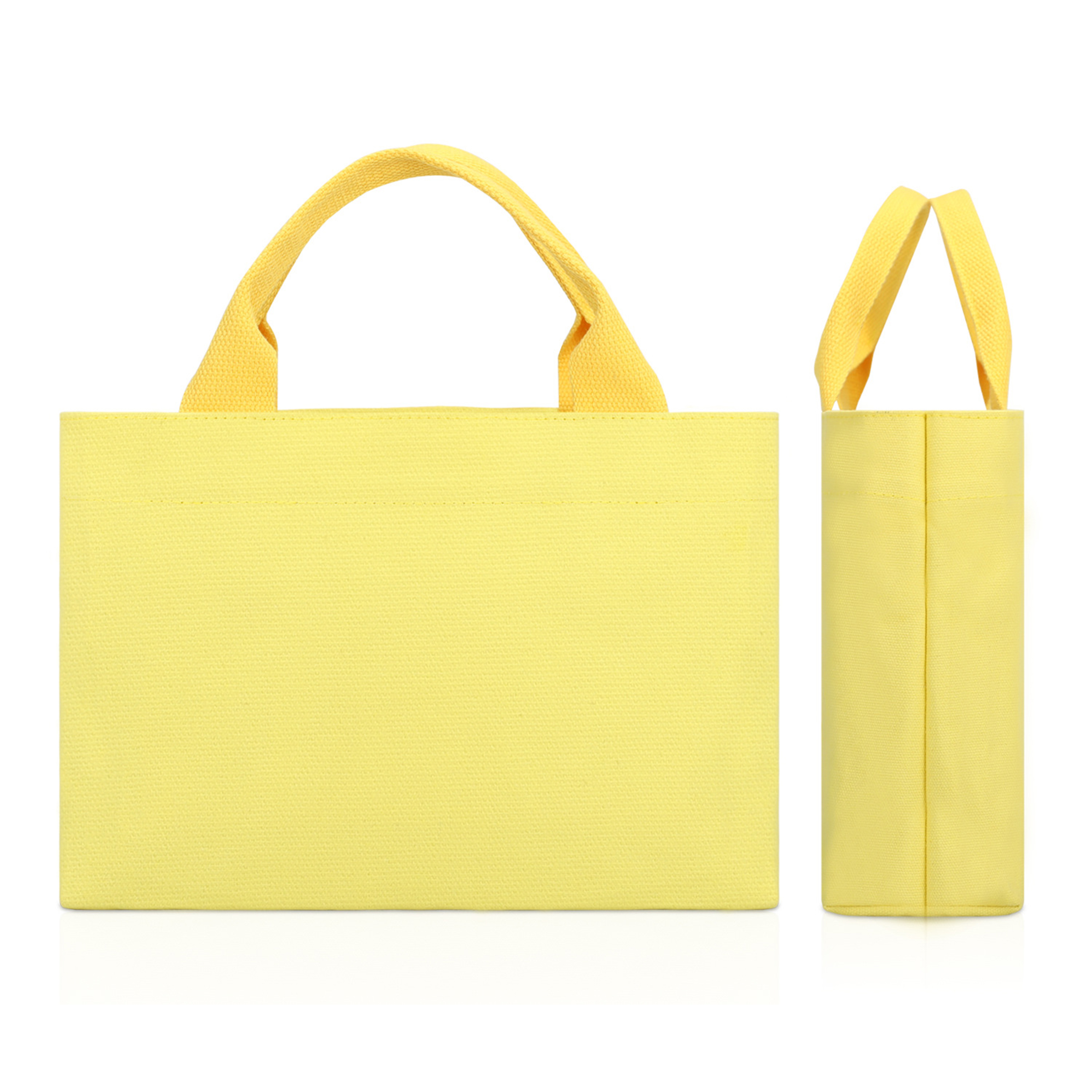 Canvas Large Capacity Tote Bag, custom tote bag with logo imprint 2