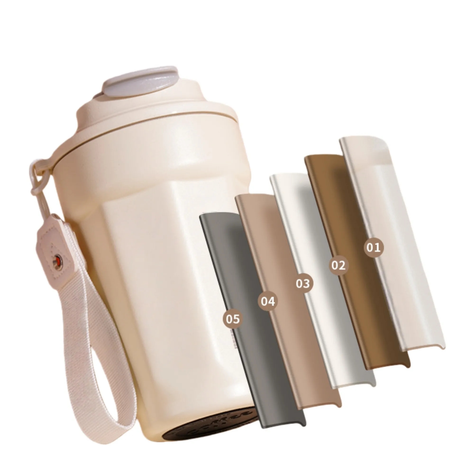 Custom Logo Stainless Steel Vacuum Flask Thermos, custom water bottle with logo imprint 2