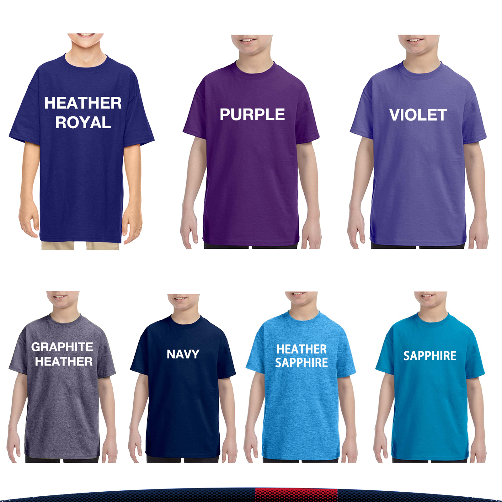Gildan® Cotton Youth T-Shirts 3