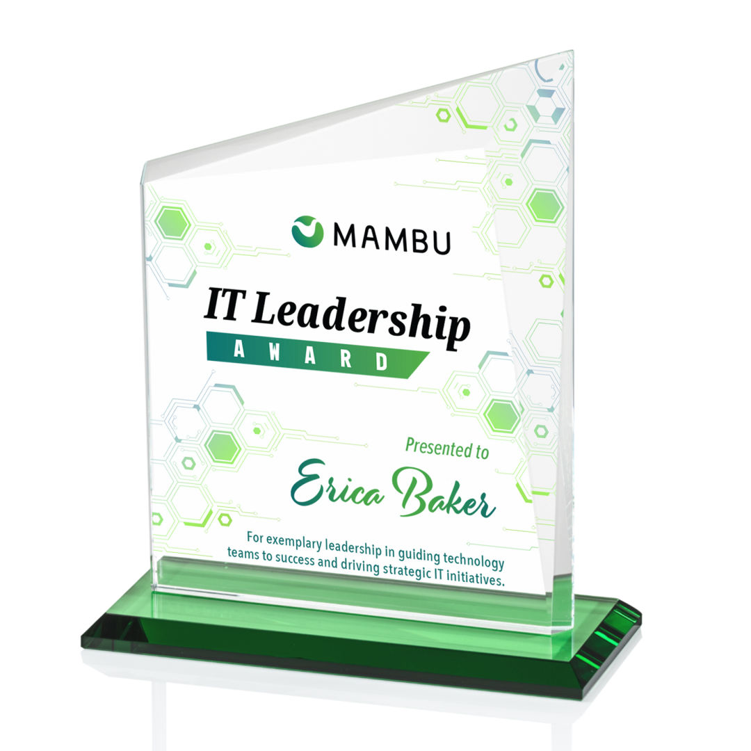 Bellamy VividPrint™ Award - Green