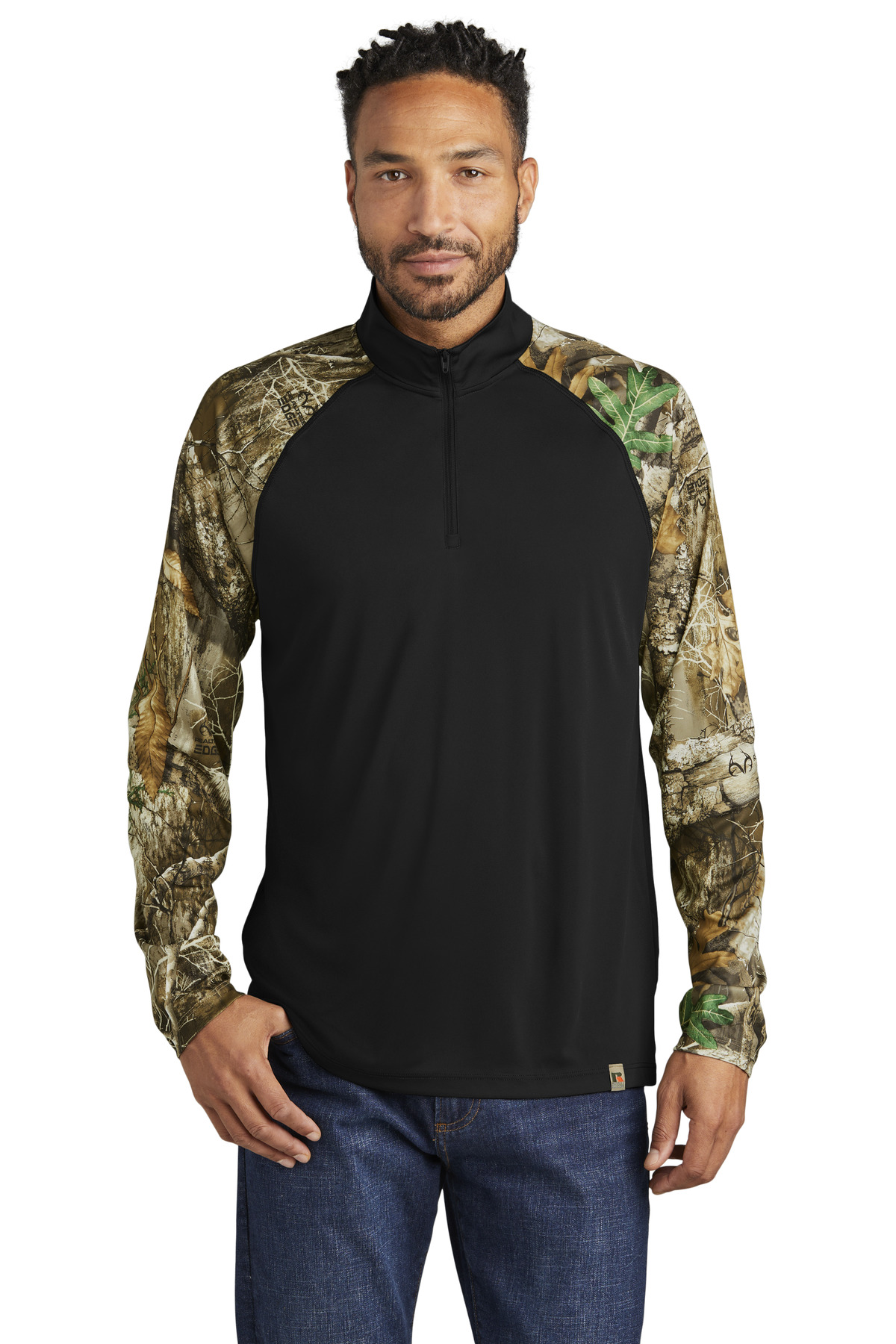 Russell Outdoors Realtree Colorblock Performance 1/4-Zip RU152 19