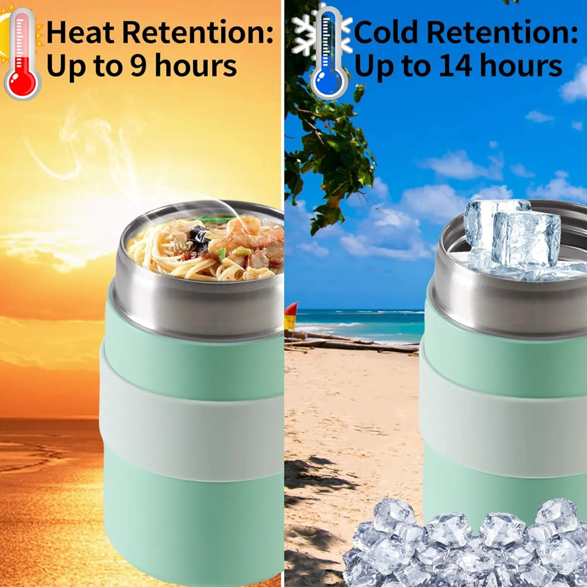 Stainless Steel Mini Soup Cup Food Vacuum Kettle Thermos Mug 5