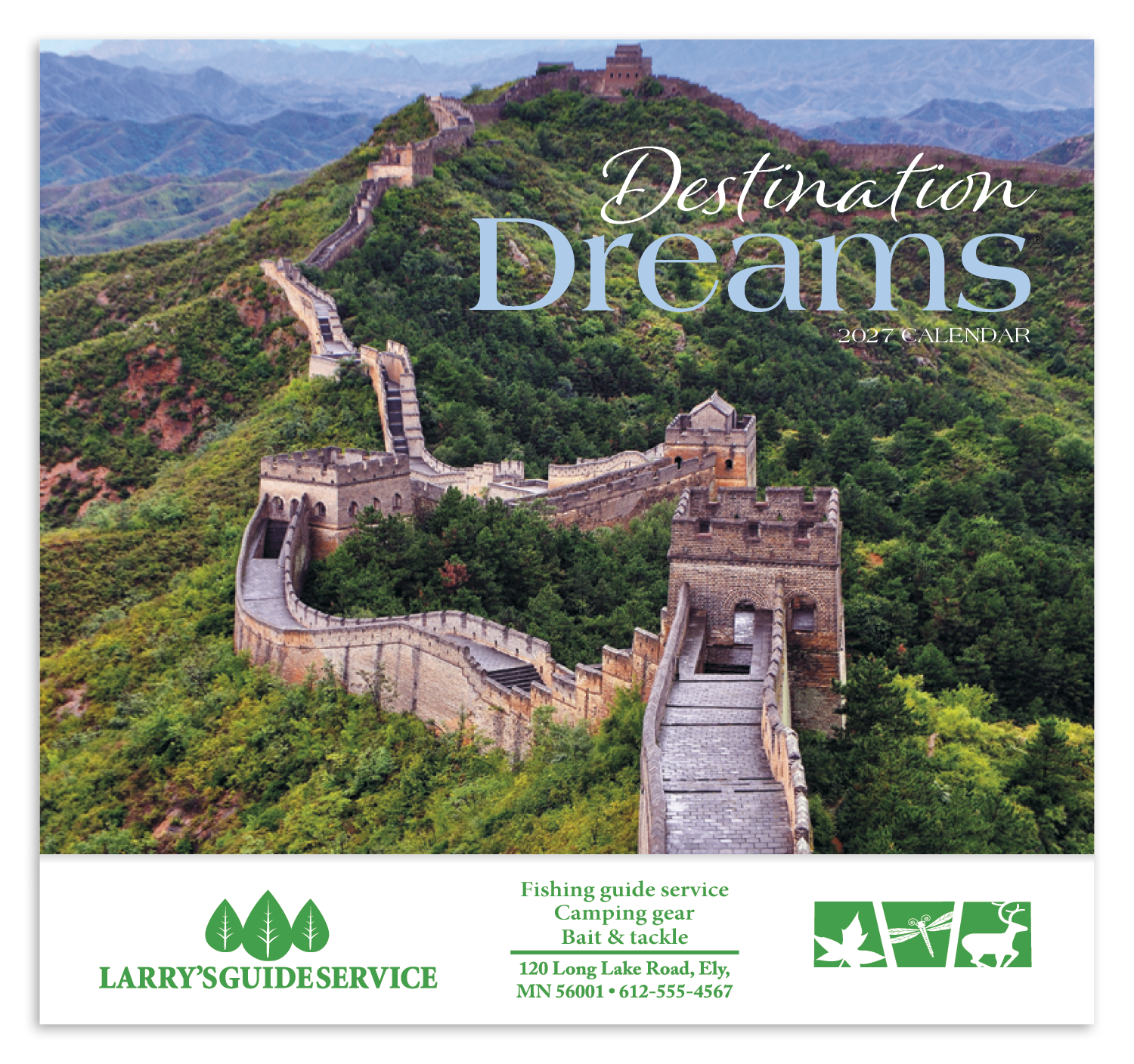 HotLine® Products Destination Dreams® Appointment Calendar - Stapled 58