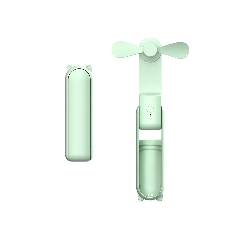 Handheld Foldable Mini Fan With Power Bank 4