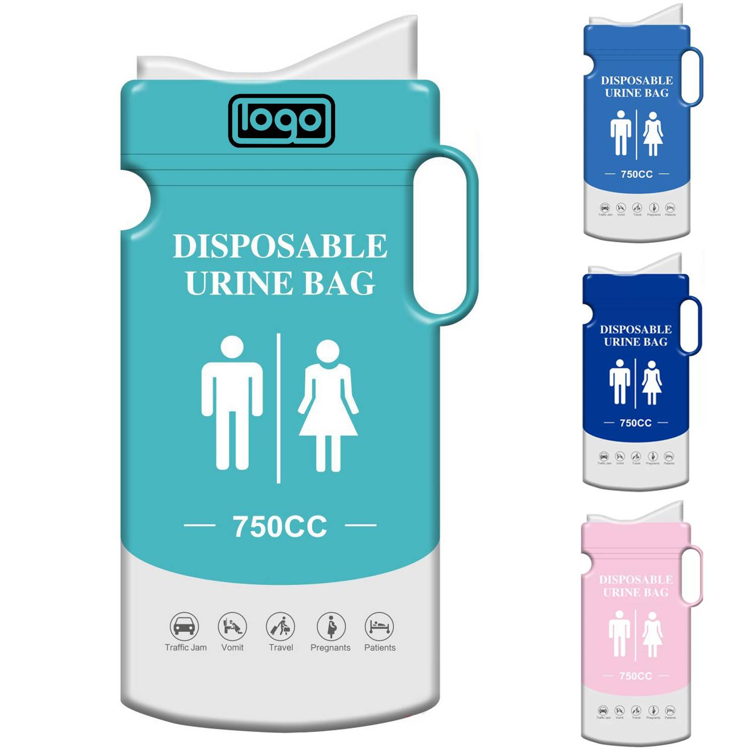 25oz Disposable Urine Vomit Bags 2