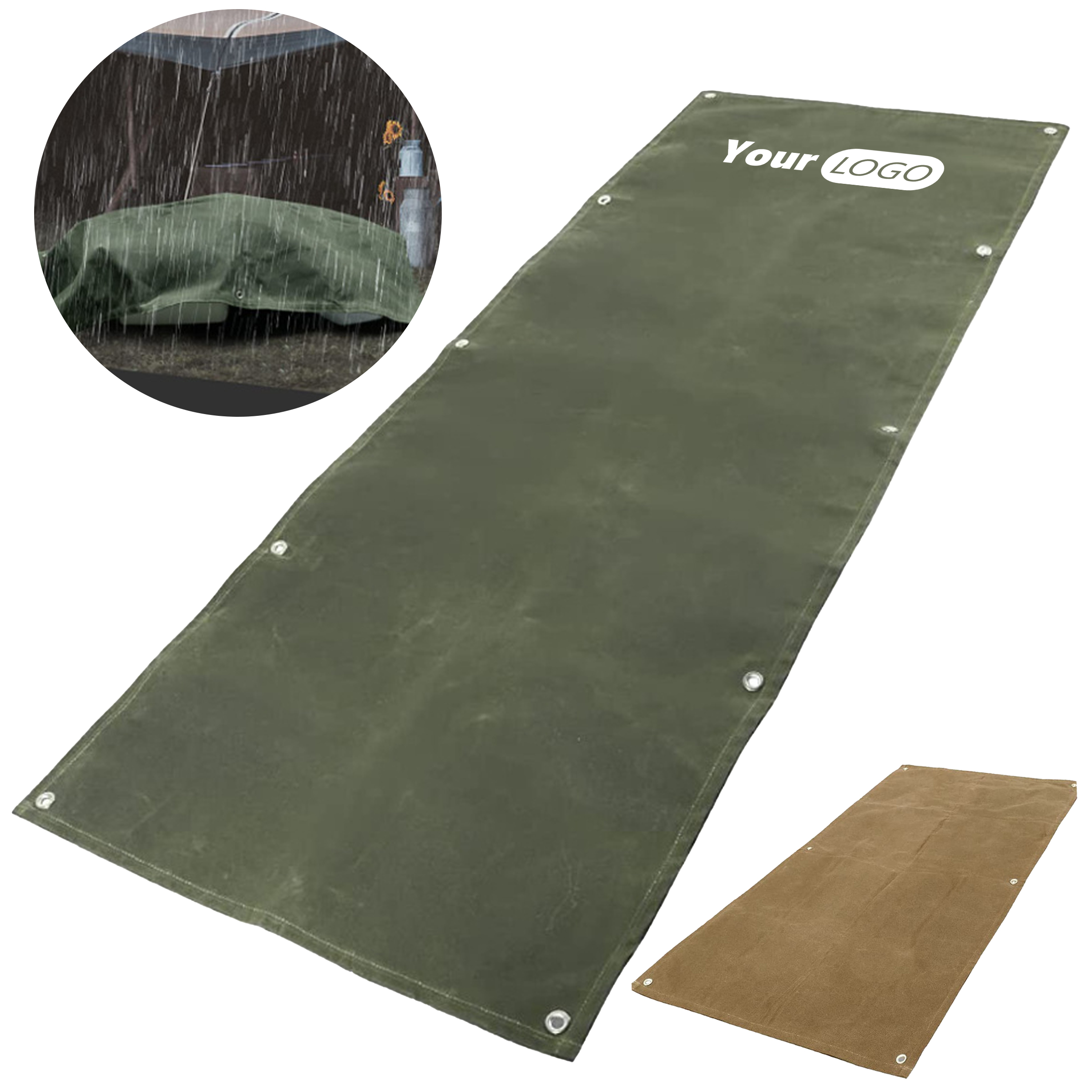 Canvas Multi Functional Outdoor Camping Placemat 3
