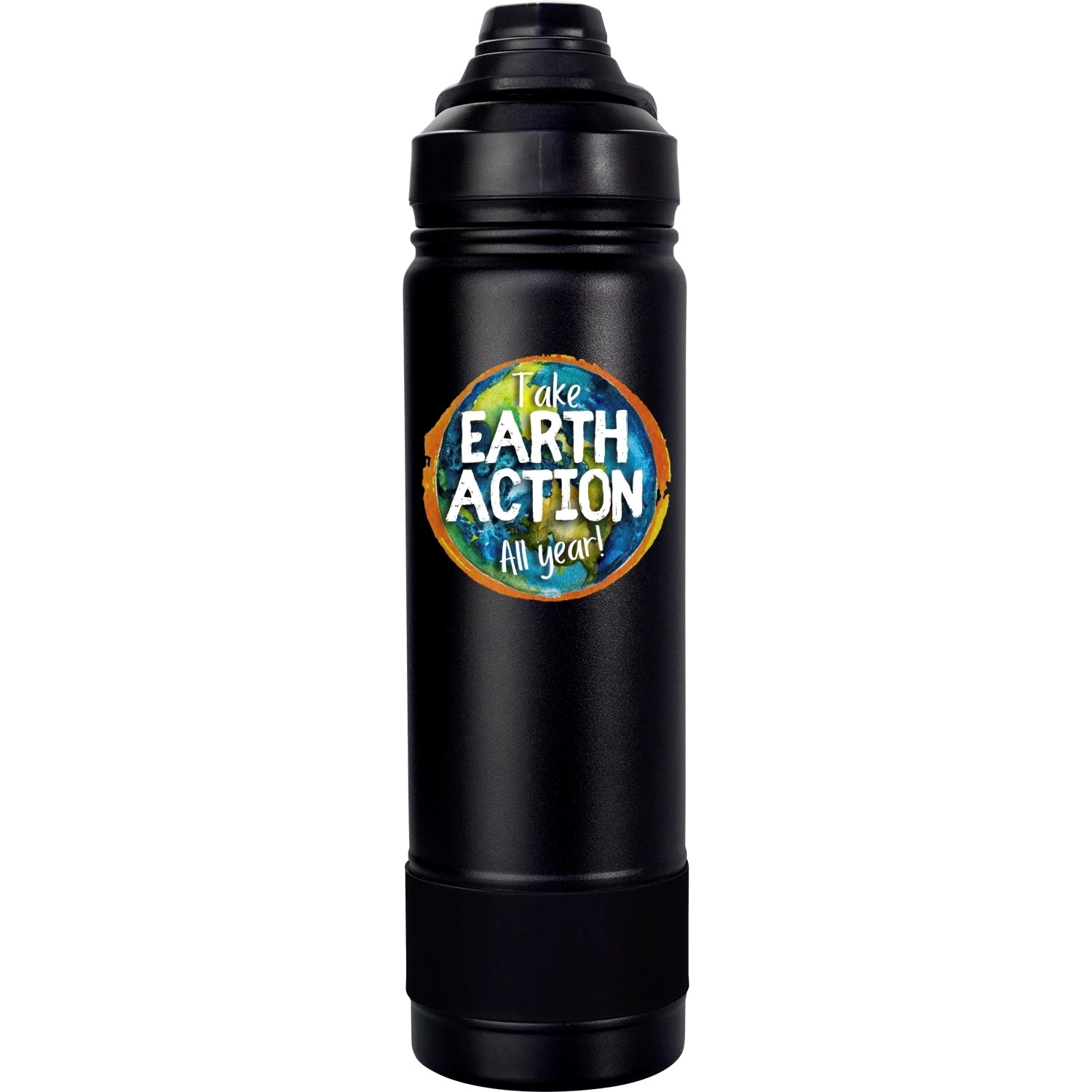 Sip Top 24 oz. Colorful Banded Bottle 14