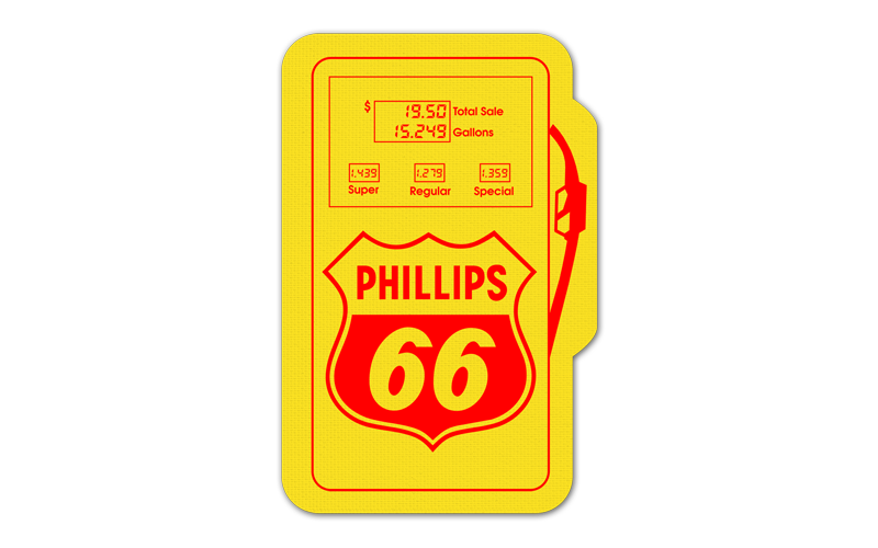 Gas Pump Vinyl Jar Opener 79