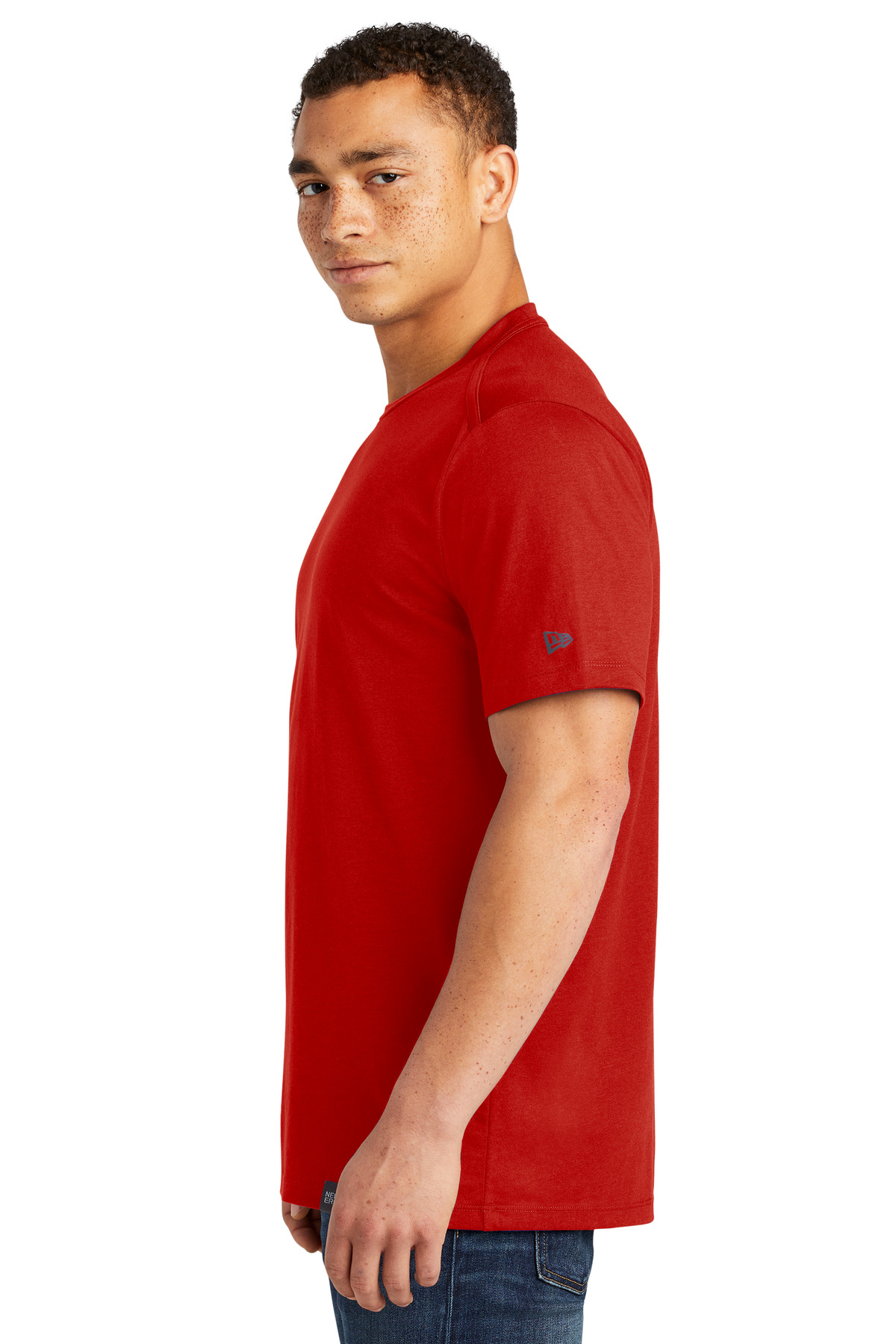 New Era Heritage Blend Crew Tee. NEA100 114