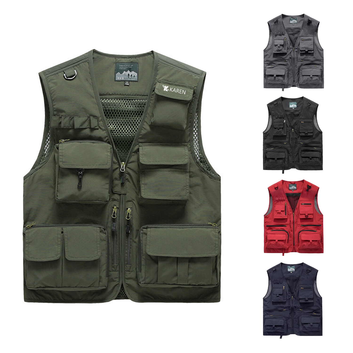 Casual Lightweight Outdoor Fishing Vest 7