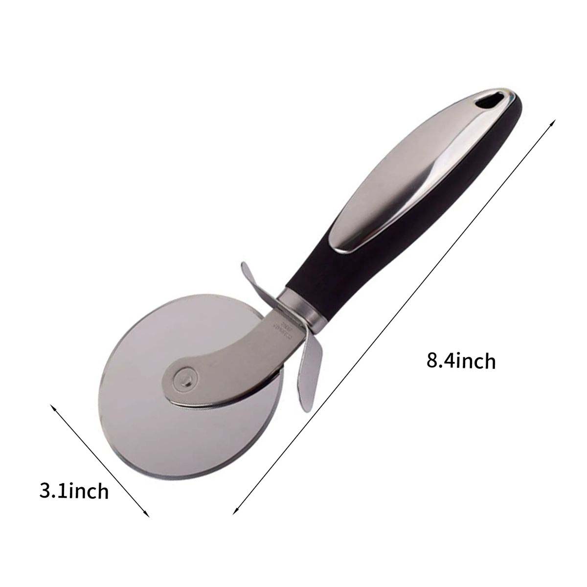 Durable Pizza Slicer for Thin Crust and Deep Dish 2