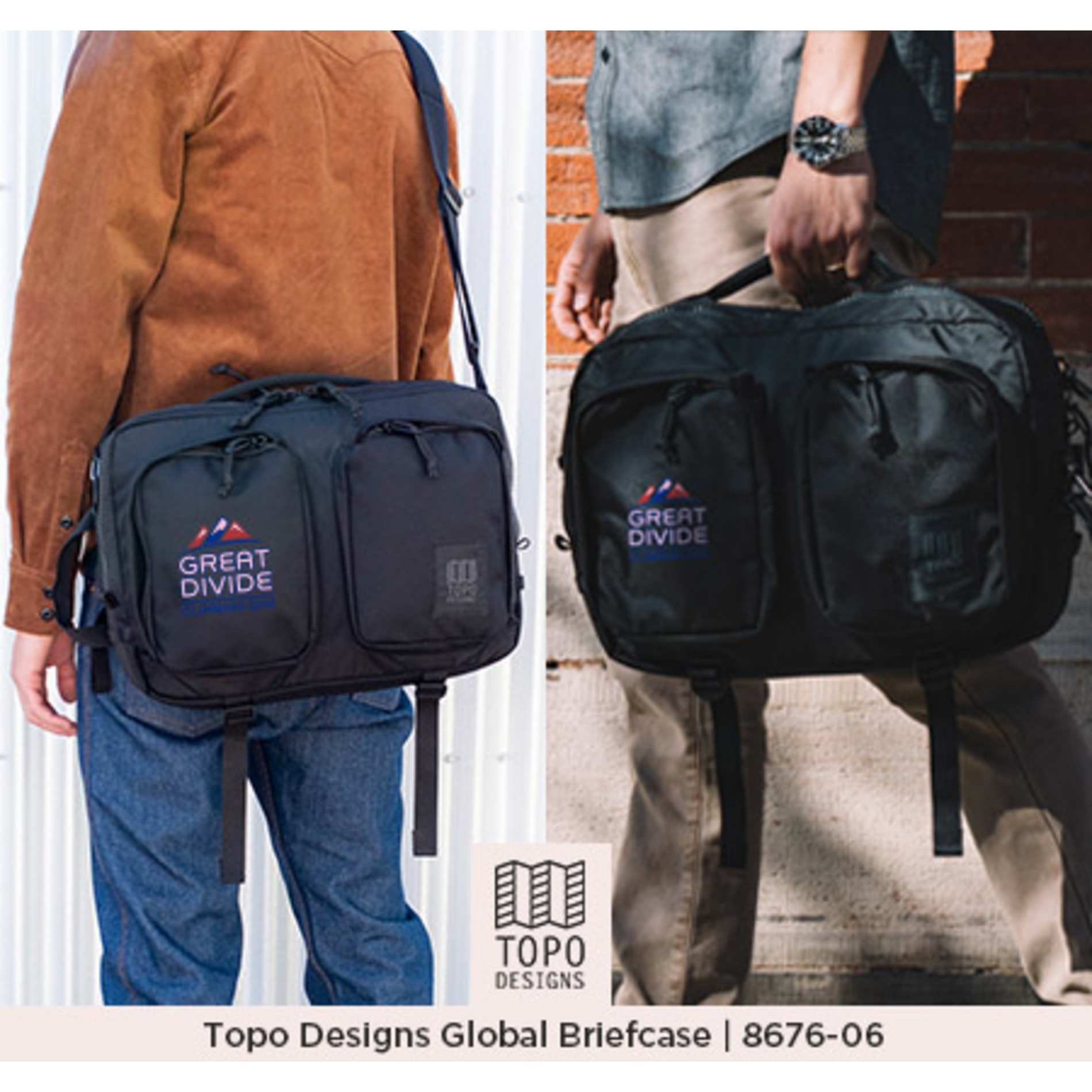 Topo Recycled Global Briefcase 148